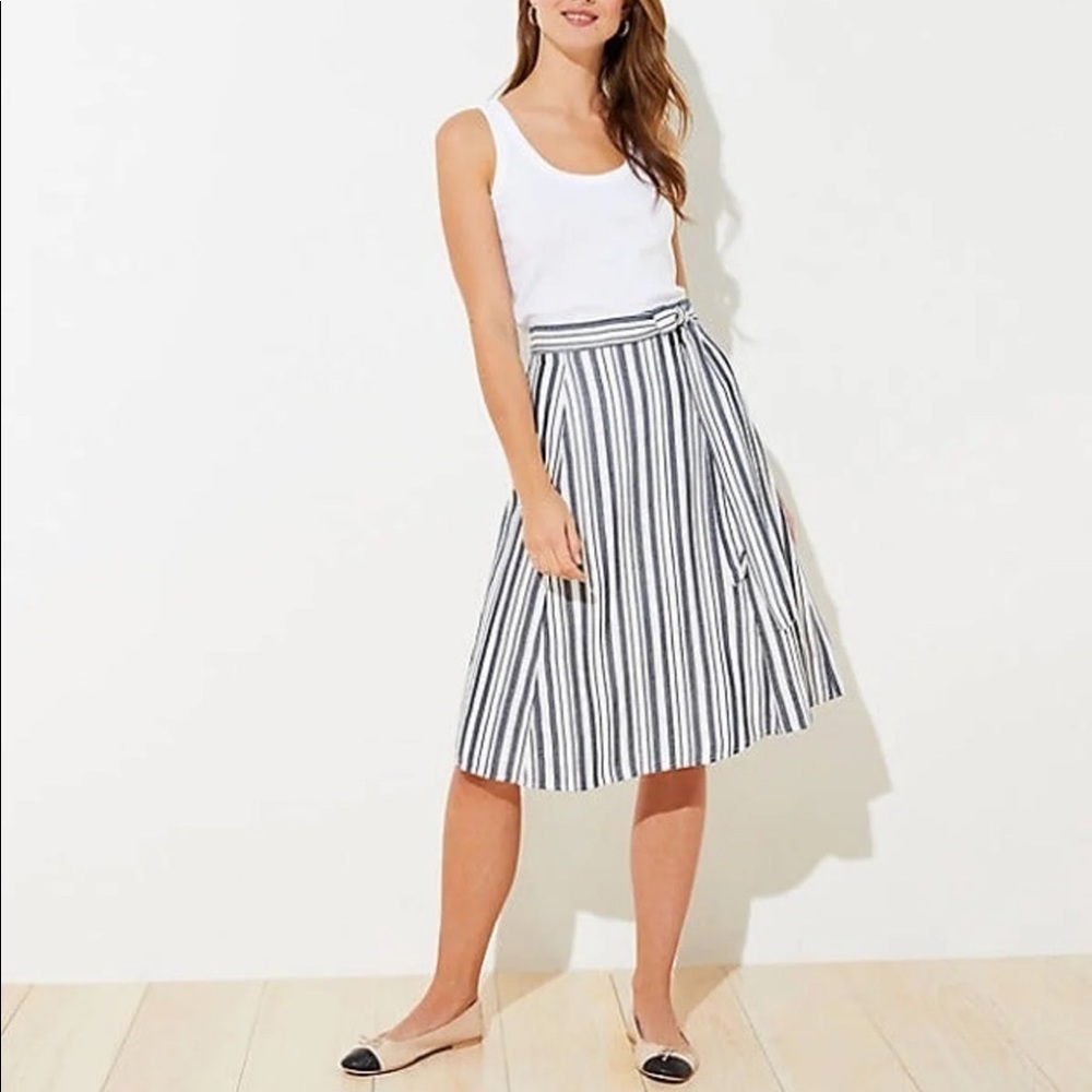 LOFT midi skirt NWOT